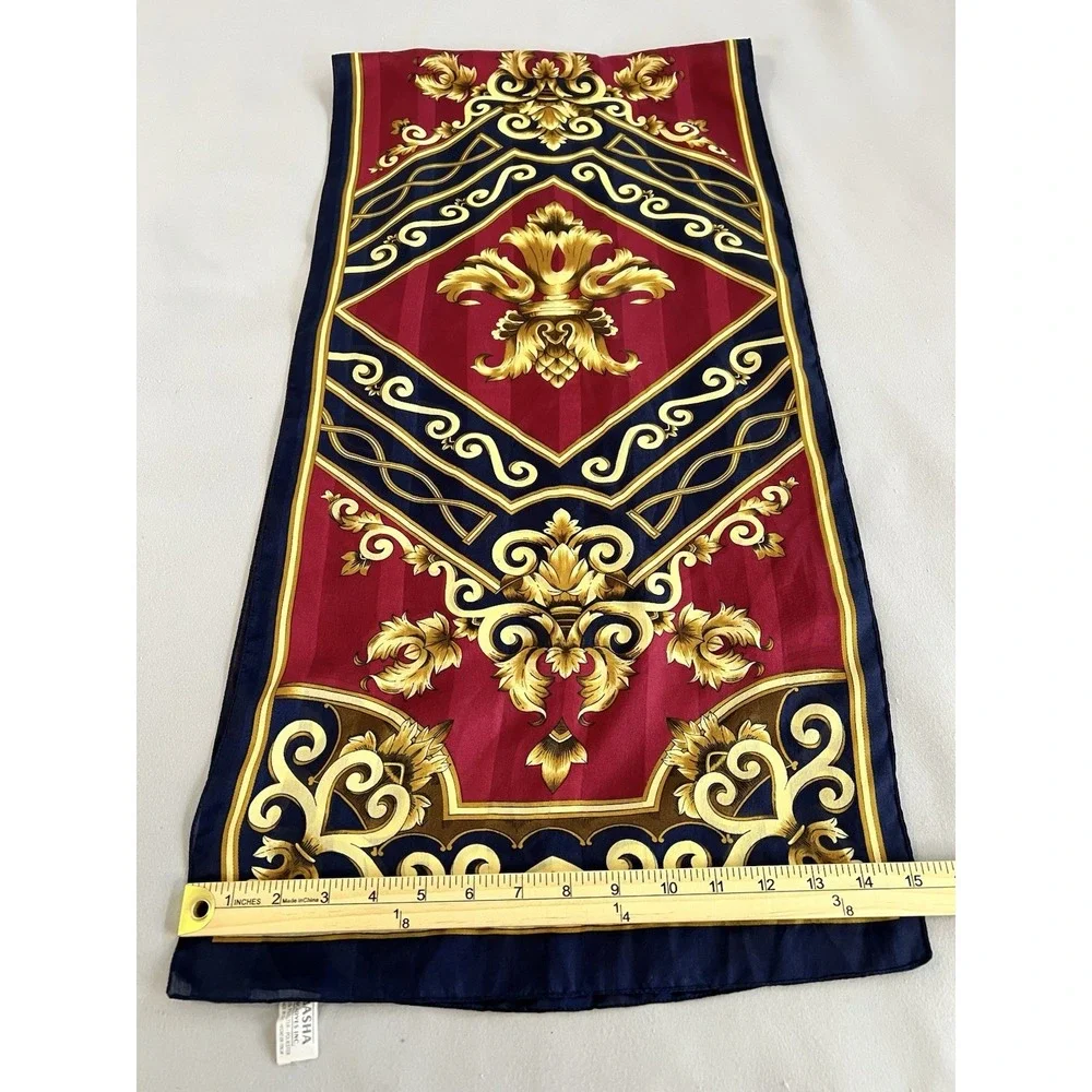 BASHA Scarf Polyester Made In Italy Multicolor Rectangle‎ Women's